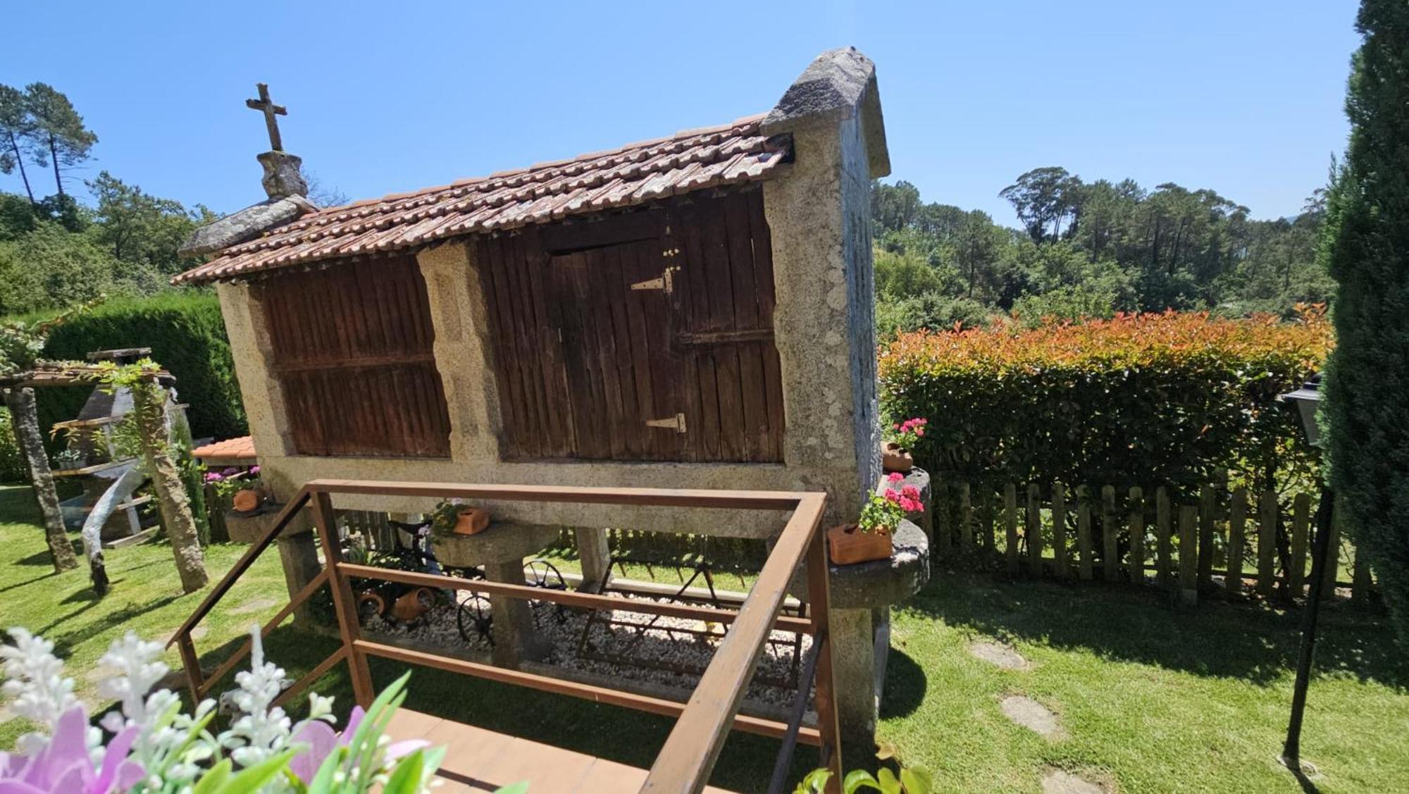 Casa Rural O Carballo Da Pedra La Caniza ภายนอก รูปภาพ